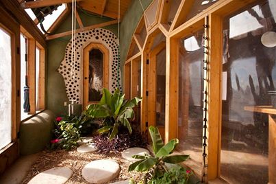 Earthship Interior