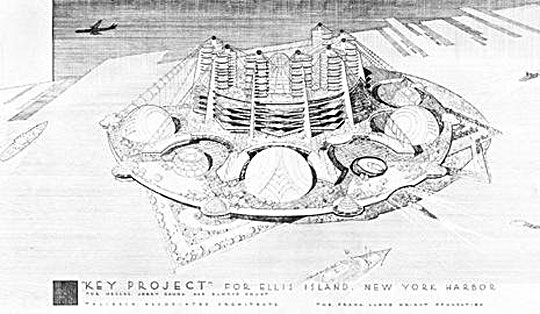 Frank Lloyd Wright Ellis Island