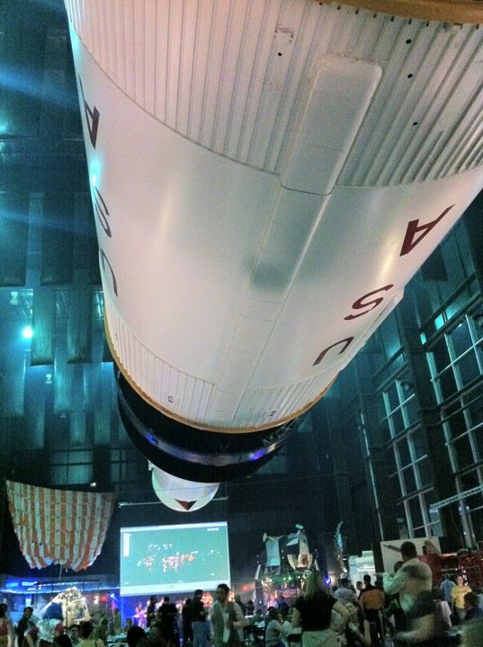 Under the Saturn V